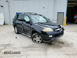 2006 Acura MDX Touring w/Navi with VIN 2HNYD18816H539524, listed as a Copart auction lot 66068274 with 132,193 mi miles and Salvage Title. Bid and sale history available at carsss.com. Image 12.