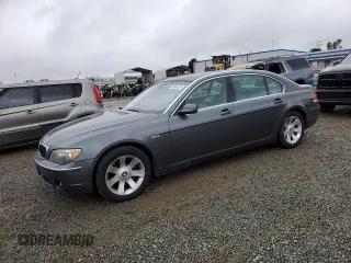 2008 BMW 7 Series 750Li with VIN WBAHN83598DT82377, listed as a Copart auction lot 45361215 with 186,720 mi miles and Clean Title. Bid and sale history available at carsss.com. Image 1.