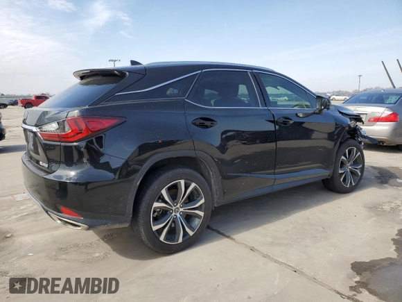 2020 Lexus RX with VIN 2T2HZMAA3LC157745, listed as a Copart auction lot 45034295 with 57,794 mi miles and Salvage Title. Bid and sale history available at carsss.com. Image 3.