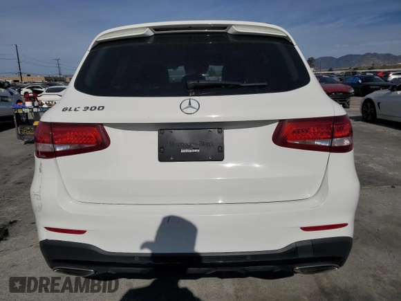 2016 Mercedes-Benz GLC with VIN WDC0G4JB2GF041749, listed as a Copart auction lot 46801815 with 104,847 mi miles and Salvage Title. Bid and sale history available at carsss.com. Image 6.