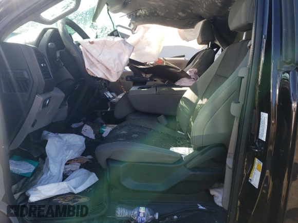 2020 Ford F-150 XL with VIN 1FTEX1EB0LFA55471, listed as a Copart auction lot 45352065 with 53,912 mi miles and Salvage title. Bid and sale history available at DreamBid. Image 7.