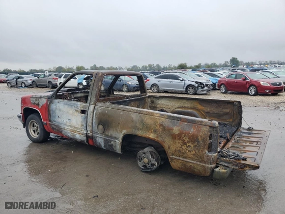 1993 Chevrolet C/K 1500 with VIN 1GCDC14K8PZ157615, listed as a Copart auction lot 71375854 with 0 mi miles and Non Repairable. Bid and sale history available at carsss.com. Image 2.
