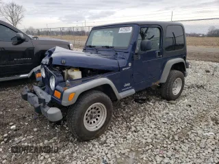 2006 Jeep Wrangler Sport with VIN 1J4FA49S16P710232, listed as a Copart auction lot 44728825 with 134,218 mi miles and Clean Title. Bid and sale history available at carsss.com. Image 1.