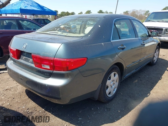 2005 Honda Accord EX with VIN 1HGCM56705A128101, listed as a IAAI auction lot 42098036 with 143,838 mi miles and . Bid and sale history available at DreamBid. Image 4.