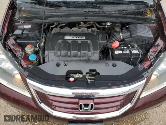 2008 Honda Odyssey LX with VIN 5FNRL38258B080964, listed as a Copart auction lot 59221895 with 168,359 mi miles and Salvage title. Bid and sale history available at DreamBid. Image 12.