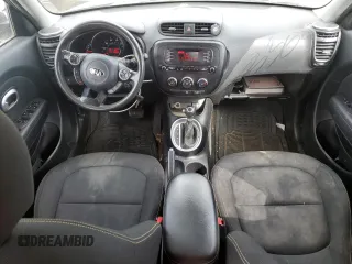 2014 Kia Soul + with VIN KNDJP3A53E7076791, listed as a Copart auction lot 50603305 with 53,662 mi miles and Salvage Title. Bid and sale history available at DreamBid. Image 8.