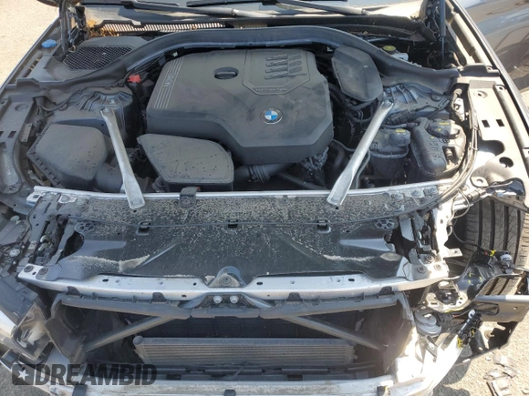 2020 BMW 5 Series 530i xDrive with VIN WBAJR7C05LCD77778, listed as a Copart auction lot 65719695 with 22,137 mi miles and Salvage title. Bid and sale history available at DreamBid. Image 11.