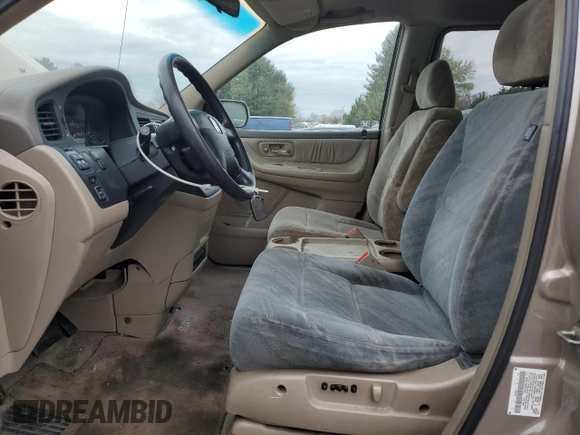 2003 Honda Odyssey EX-L z VIN 5FNRL18053B103431, wystawiony jako Copart lot #52580715 z przebiegiem Nie podano mil oraz Szkoda całkowita • Salvage title. Historia ofert i sprzedaży dostępna na DreamBid. Obrazek 7.