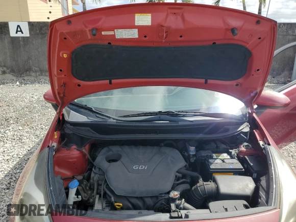 2015 Kia Rio LX with VIN KNADM4A37F6437017, listed as a Copart auction lot 50953015 with 95,341 mi miles and Salvage Title. Bid and sale history available at carsss.com. Image 11.