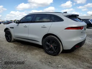 2020 Jaguar F-Pace 25t Checkered Flag Edition with VIN SADCP2FXXLA618597, listed as a Copart auction lot 43703065 with 32,011 mi miles and Salvage title. Bid and sale history available at DreamBid. Image 2.