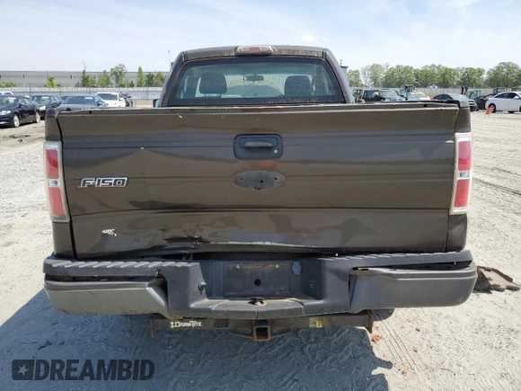2009 Ford F-150 XL with VIN 1FTRF12W29KC15121, listed as a Copart auction lot 55488075 with 154,946 mi miles and Clean Title. Bid and sale history available at carsss.com. Image 6.