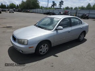 2003 Hyundai Elantra GLS with VIN KMHDN45D03U576007, listed as a Copart auction lot 61465895 with 136,017 mi miles and Clean title. Bid and sale history available at DreamBid. Image 1.