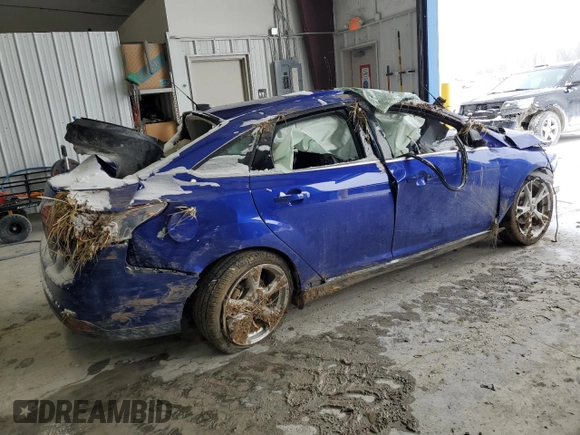 2015 Ford Focus Titanium with VIN 1FADP3J24FL346886, listed as a Copart auction lot 45851685 with Not Provided miles and Salvage Title. Bid and sale history available at carsss.com. Image 3.