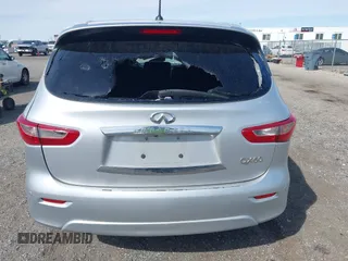 2014 Infiniti QX60 with VIN 5N1AL0MN3EC505792, listed as a IAAI auction lot 41761110 with 144,950 mi miles and . Bid and sale history available at DreamBid. Image 16.
