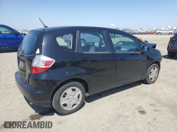 2013 Honda Fit with VIN JHMGE8H36DC071395, listed as a Copart auction lot 52777355 with 174,152 mi miles and Salvage Title. Bid and sale history available at carsss.com. Image 3.