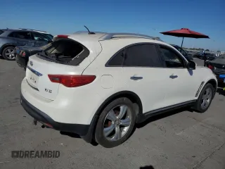 2009 Infiniti FX35 with VIN JNRAS18WX9M150166, listed as a Copart auction lot 75946504 with 0 mi miles and Salvage Title. Bid and sale history available at carsss.com. Image 3.