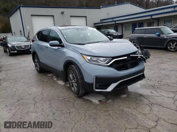 2022 Honda CR-V EX with VIN 5J6RW2H58NA002057, listed as a Copart auction lot 67892662 with 8,165 mi miles. Bid and sale history available at carsss.com. Image 11.