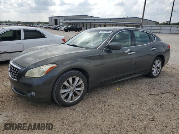 2011 Infiniti M37 with VIN JN1BY1AP3BM325212, listed as a Copart auction lot 80024664 with 0 mi miles and Clean Title. Bid and sale history available at carsss.com. Image 1.