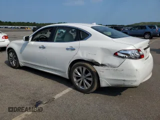 2012 Infiniti M37 with VIN JN1BY1APXCM335334, listed as a Copart auction lot 62503434 with 62,761 mi miles and Salvage Title. Bid and sale history available at carsss.com. Image 2.