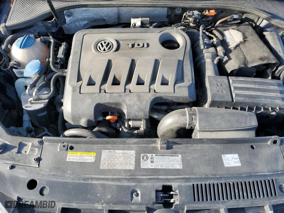 2013 Volkswagen Passat TDI SE with VIN 1VWBN7A32DC122579, listed as a Copart auction lot 85210174 with 164,495 mi miles and Salvage Title. Bid and sale history available at carsss.com. Image 11.