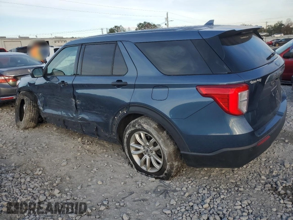 2020 Ford Explorer with VIN 1FMSK8BH9LGB76945, listed as a Copart auction lot 83568874 with 83,616 mi miles and Salvage Title. Bid and sale history available at carsss.com. Image 2.
