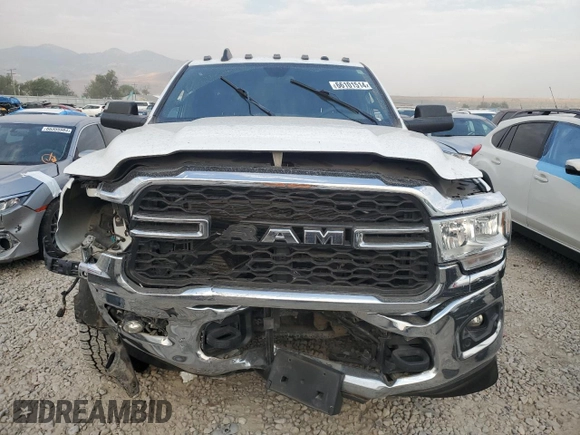 2021 Ram 2500 Tradesman with VIN 3C6UR5HJXMG607601, listed as a Copart auction lot 66101514 with 104,715 mi miles and Salvage Title. Bid and sale history available at carsss.com. Image 5.