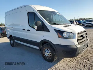 2020 Ford Transit Cargo with VIN 1FTBR2C88LKA00915, listed as a Copart auction lot 83952214 with 103,307 mi miles and Salvage Title. Bid and sale history available at carsss.com. Image 4.