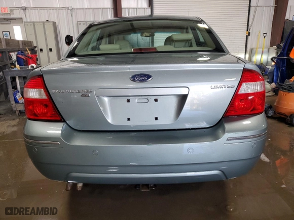2005 Ford Five Hundred Limited with VIN 1FAHP28135G143665, listed as a Copart auction lot 45281415 with 156,334 mi miles and Salvage Title. Bid and sale history available at carsss.com. Image 6.