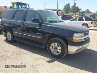 2003 Chevrolet Tahoe LT with VIN 1GNEC13Z03R318933, listed as a IAAI auction lot 41828148 with 192,851 mi miles. Bid and sale history available at carsss.com. Image 1.