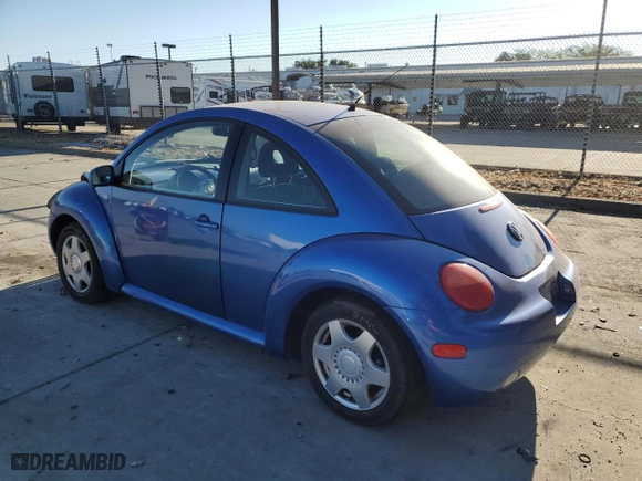 2001 Volkswagen New Beetle GLS with VIN 3VWCT21C31M407833, listed as a Copart auction lot 66960134 with NaN miles and Salvage Title. Bid and sale history available at carsss.com. Image 2.
