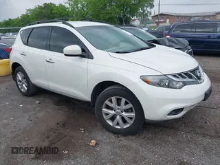 2013 Nissan Murano LE with VIN JN8AZ1MU0DW209419, listed as a IAAI auction lot 42135318 with 173,256 mi miles. Bid and sale history available at carsss.com. Image 1.