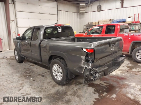 2022 Nissan Frontier S with VIN 1N6ED1CL7NN652532, listed as a IAAI auction lot 41637276 with 49,338 mi miles and . Bid and sale history available at DreamBid. Image 3.
