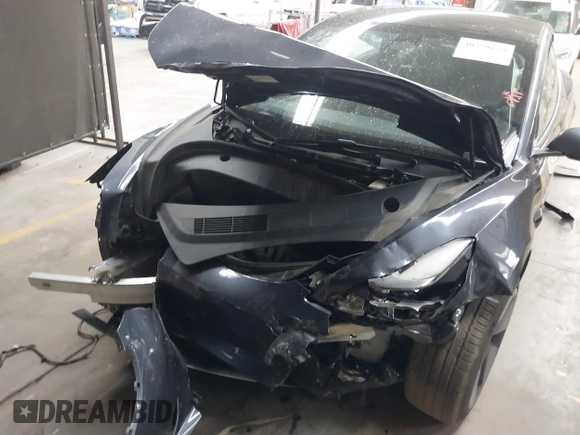 2023 Tesla Model 3 with VIN 5YJ3E1EAXPF669538, listed as a IAAI auction lot 40329679 with 16,612 mi miles and . Bid and sale history available at DreamBid. Image 6.