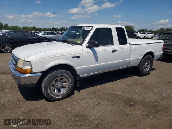 2000 Ford Ranger XL with VIN 1FTYR14V1YPB14225, listed as a Copart auction lot 55570405 with 212,274 mi miles and Clean Title. Bid and sale history available at carsss.com. Image 1.