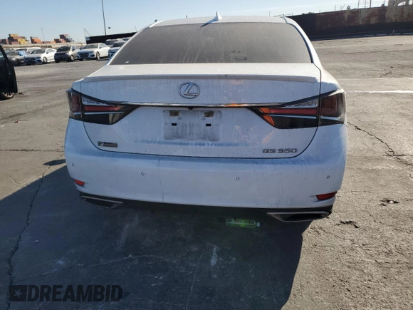 2017 Lexus GS 350 with VIN JTHBZ1BLXHA009806, listed as a Copart auction lot 81306504 with 195,656 mi miles and Salvage title. Bid and sale history available at DreamBid. Image 6.