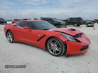 2016 Chevrolet Corvette Z51 2LT z VIN 1G1YK2D72G5117987, wystawiony jako Copart lot #47851905 z przebiegiem 20 942 mil mil oraz Szkoda całkowita • Salvage title. Historia ofert i sprzedaży dostępna na DreamBid. Obrazek 4.