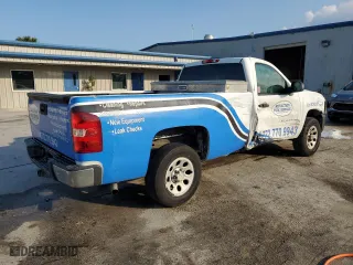 2011 Chevrolet Silverado 1500 Work Truck with VIN 1GCNCPEX7BZ344029, listed as a Copart auction lot 43953155 with 114,097 mi miles and Salvage Title. Bid and sale history available at carsss.com. Image 3.