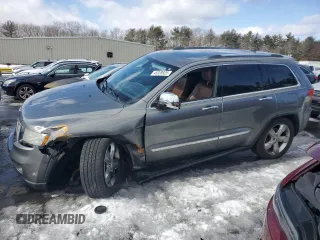2013 Jeep Grand Cherokee Overland with VIN 1C4RJFCT0DC591531, listed as a Copart auction lot 45328925 with 170,041 mi miles and Non Repairable. Bid and sale history available at carsss.com. Image 1.