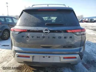 2024 Nissan Pathfinder SL with VIN 5N1DR3CC7RC204154, listed as a Copart auction lot 89201325 with 16,851 mi miles and Non Repairable. Bid and sale history available at carsss.com. Image 6.