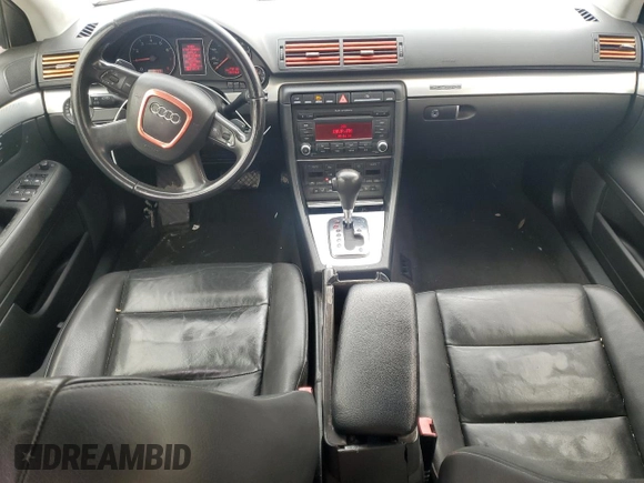 2008 Audi A4 2.0T с VIN WAUDF78E78A116887, выставлен на аукционе Copart как лот 46755275 с пробегом 197 402 миль миль и Чистый • Clean title. История ставок и продаж доступна на DreamBid. Изображение 8.