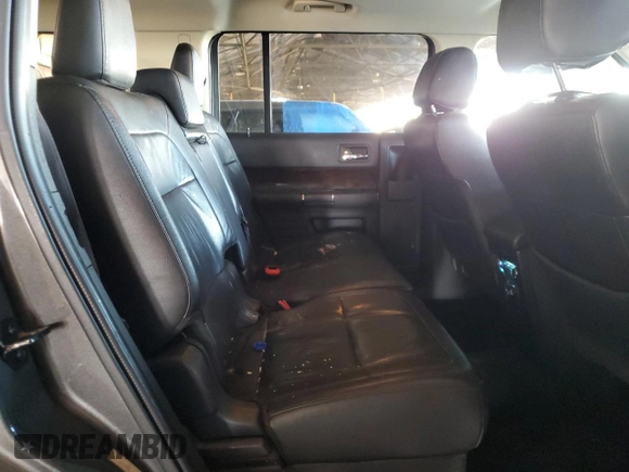 2018 Ford Flex Limited with VIN 2FMGK5D87JBA02653, listed as a Copart auction lot 83594974 with 106,694 mi miles and Salvage Title. Bid and sale history available at carsss.com. Image 10.