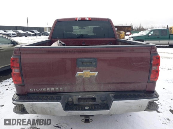 2014 Chevrolet Silverado 1500 Work Truck with VIN 3GCUKPEH1EG294742, listed as a Copart auction lot 75556434 with 201,890 mi miles and Salvage Title. Bid and sale history available at DreamBid. Image 6.