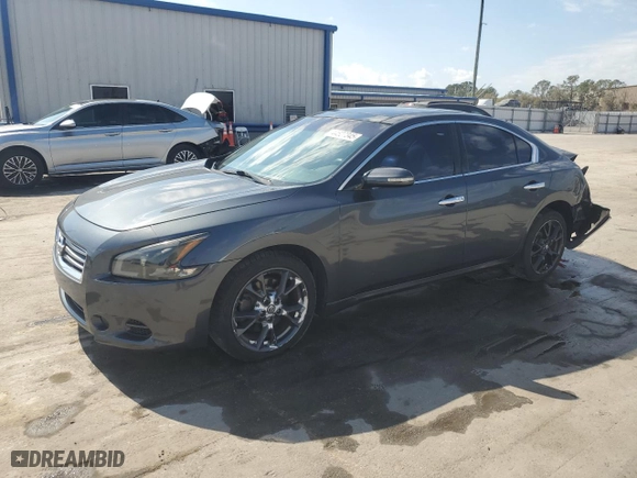 2012 Nissan Maxima 3.5 SV with VIN 1N4AA5AP7CC853515, listed as a Copart auction lot 44527345 with 125,554 mi miles and Salvage Title. Bid and sale history available at carsss.com. Image 1.