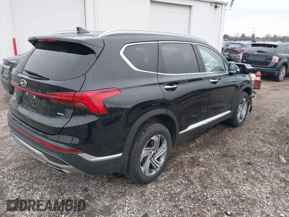 2023 Hyundai Santa Fe SEL with VIN 5NMS3DAJ7PH524867, listed as a IAAI auction lot 41993126 with 39,478 mi miles and . Bid and sale history available at DreamBid. Image 4.