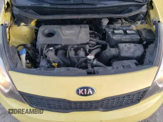2016 Kia Rio LX with VIN KNADM4A31G6544890, listed as a Copart auction lot 48296555 with 125,169 mi miles and Salvage Title. Bid and sale history available at carsss.com. Image 12.