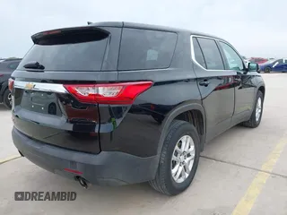2018 Chevrolet Traverse LS with VIN 1GNERFKW3JJ138537, listed as a IAAI auction lot 42137386 with 119,208 mi miles and . Bid and sale history available at DreamBid. Image 4.
