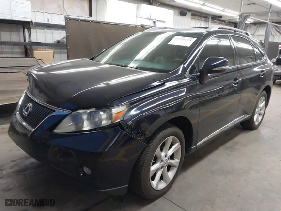 2010 Lexus RX 350 with VIN 2T2ZK1BA6AC016767, listed as a IAAI auction lot 41910294 with 125,027 mi miles. Bid and sale history available at carsss.com. Image 2.