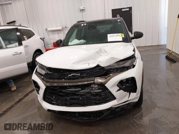 2023 Chevrolet TrailBlazer RS with VIN KL79MTSL1PB114699, listed as a IAAI auction lot 41847894 with 21,284 mi miles and . Bid and sale history available at DreamBid. Image 12.