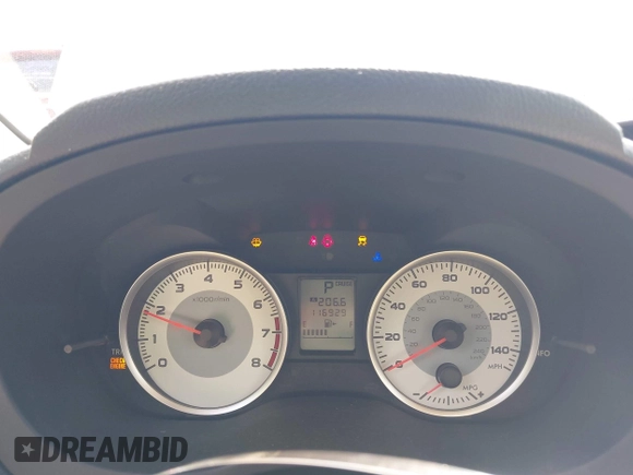 2012 Subaru Impreza Premium with VIN JF1GPAD66CH207616, listed as a IAAI auction lot 42276647 with 116,929 mi miles and . Bid and sale history available at DreamBid. Image 7.