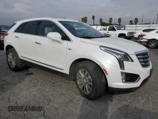2018 Cadillac XT5 Luxury FWD with VIN 1GYKNCRS7JZ164739, listed as a Copart auction lot 43029685 with 82,263 mi miles and Salvage Title. Bid and sale history available at carsss.com. Image 4.